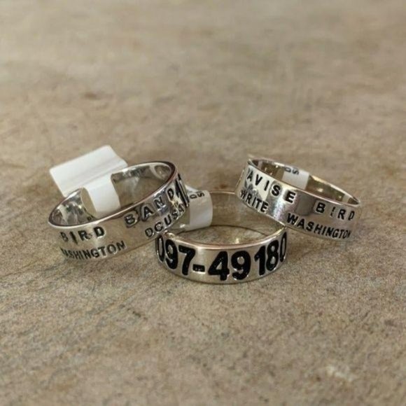 Sterling Silver Duck Band Ring Unisex Size 7 Hunter Waterfowl Wedding Wide New - Picture 2 of 11